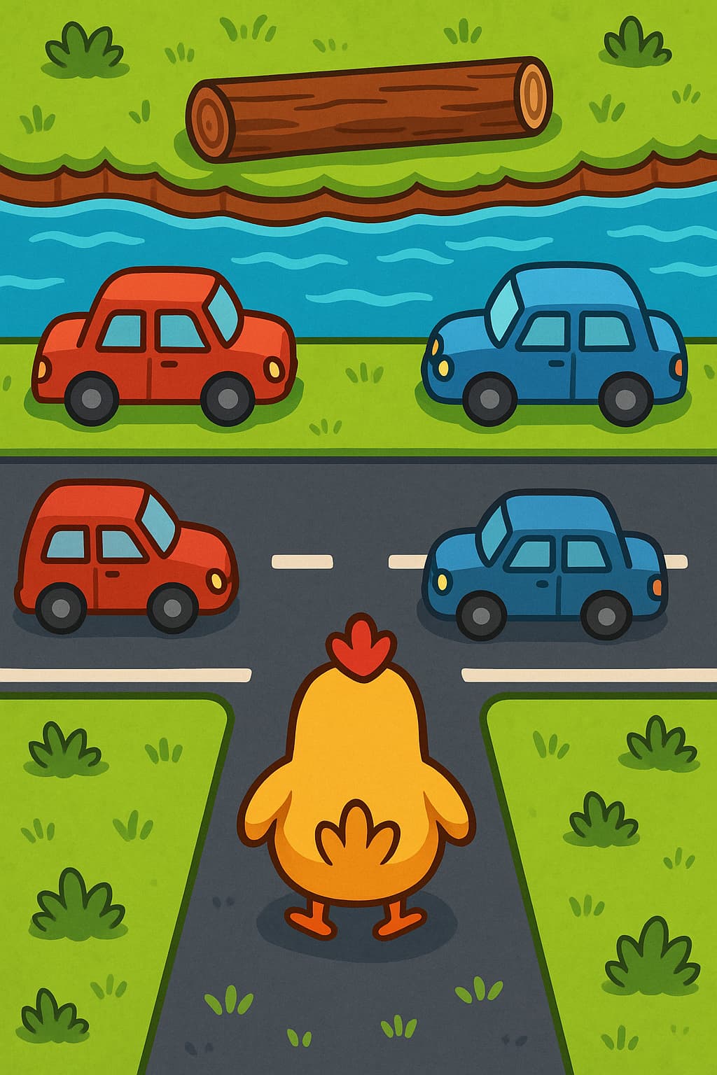 Cross The Chicken Game